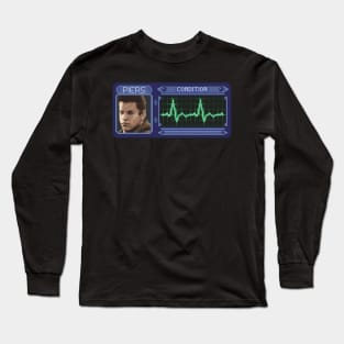 Piers Nivans Pixel Art Long Sleeve T-Shirt